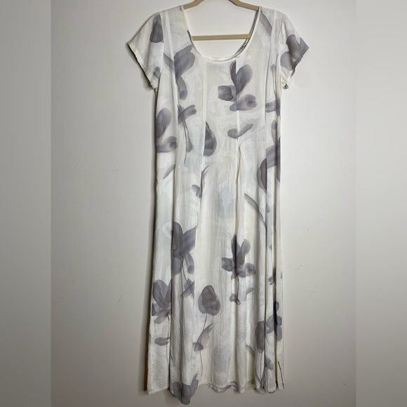 Vintage Jams World Floral Midi Dress XS - Picture 1 of 5